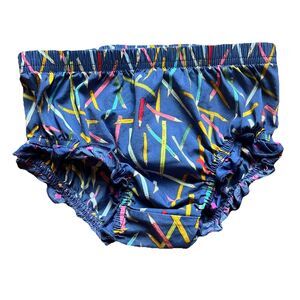 Matilda Jane Dream Big Pencils Baby 12-18 Months Diaper Cover Bloomers Colorful